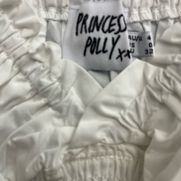 White cotton Princess Polly white dress size 0. - Picture 3 of 3